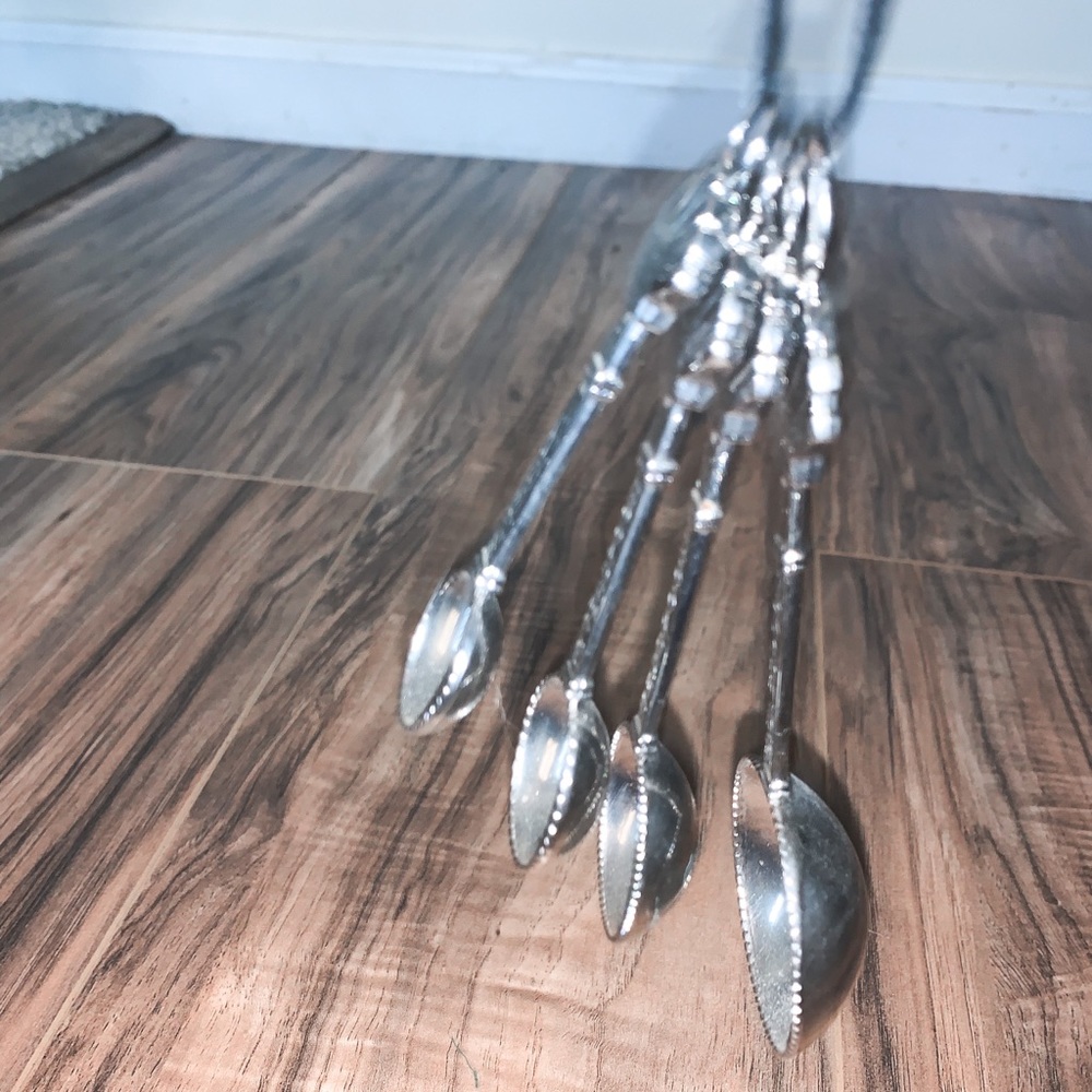 ❤️Silver Measuring Spoons - Picture 2 of 14